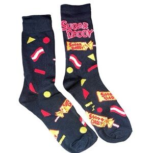 Sugar Daddy Chocolate candy socks men’s 8-12 women’s 9-14 sweets treat funny